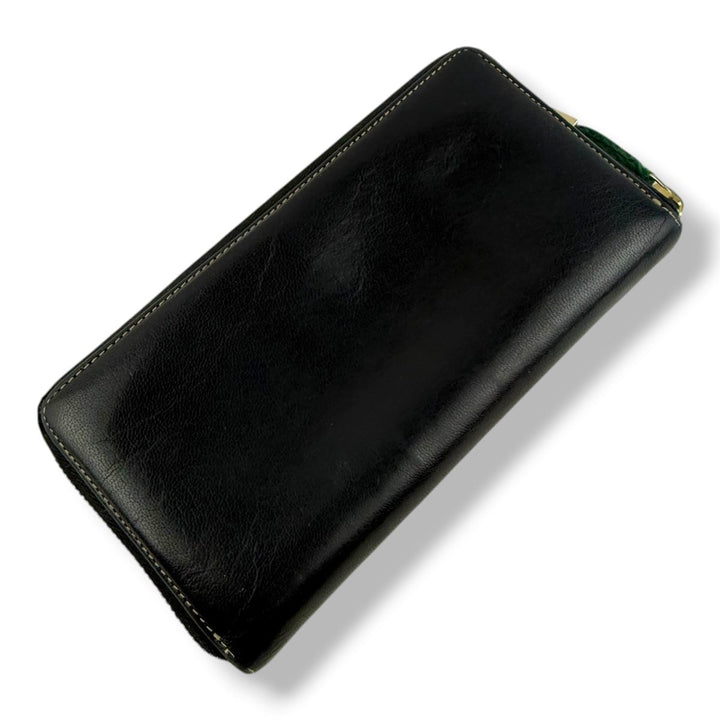 Gucci GG Black Zip Around Wallet - Lux Central