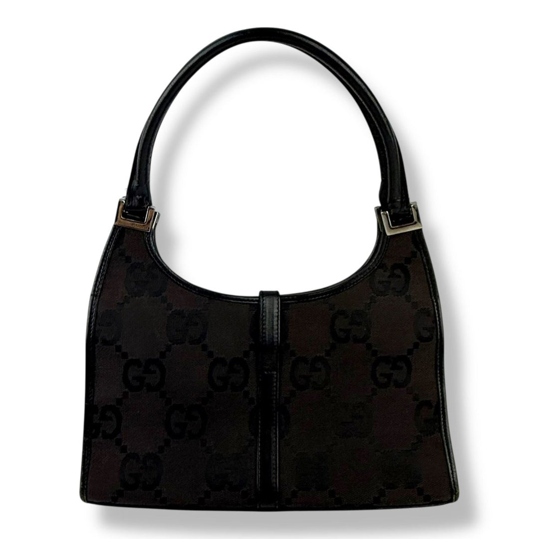 Gucci GG Black/Brown Jackie Shoulder Handbag - Lux Central
