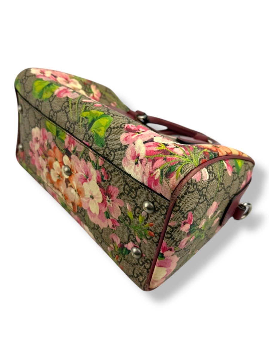 Gucci GG Bloom Boston Mini Duffle Crossbody Bag - Lux Central