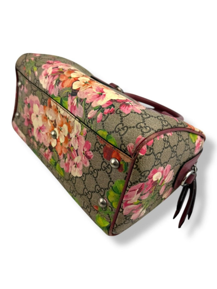 Gucci GG Bloom Boston Mini Duffle Crossbody Bag - Lux Central