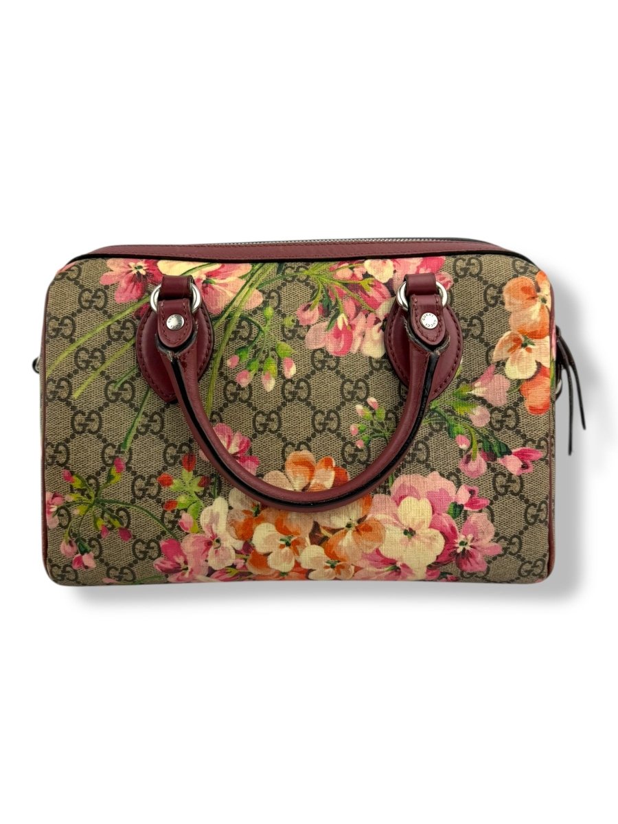 Gucci GG Bloom Boston Mini Duffle Crossbody Bag - Lux Central