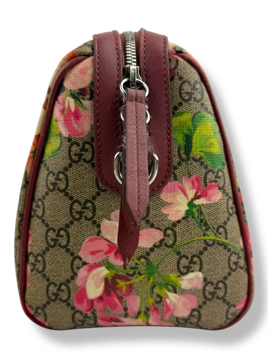 Gucci GG Bloom Boston Mini Duffle Crossbody Bag - Lux Central