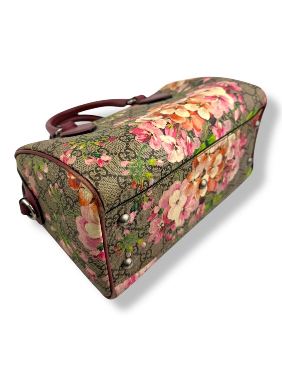 Gucci GG Bloom Boston Mini Duffle Crossbody Bag - Lux Central