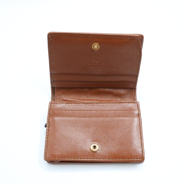 Gucci GG Brown Marmont Card Case Wallet - Lux Central