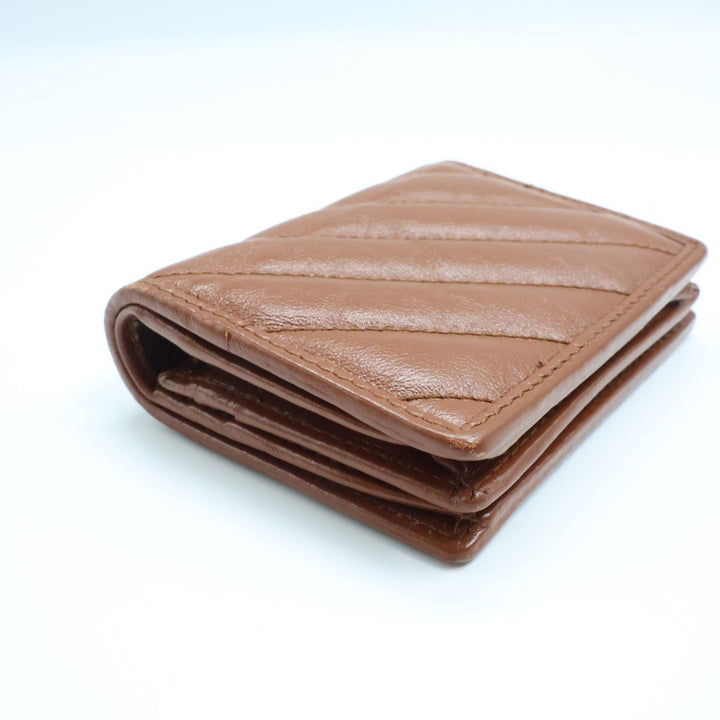 Gucci GG Brown Marmont Card Case Wallet - Lux Central