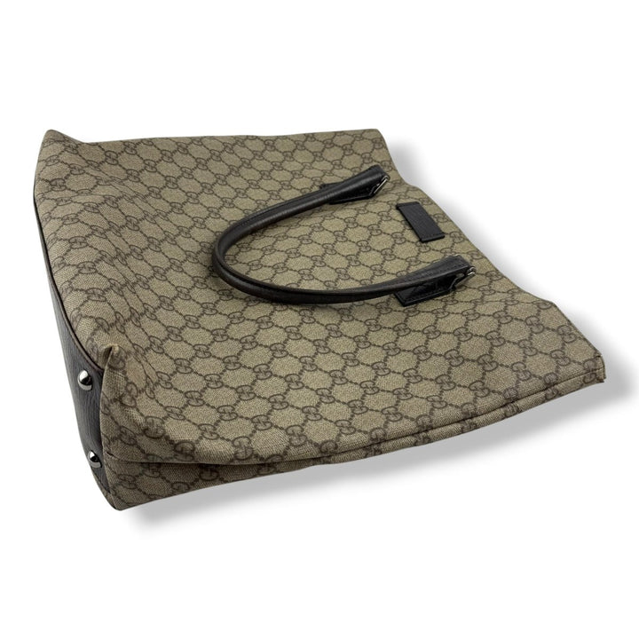 Gucci GG Canvas Beige / Brown Tote Bag - Lux Central