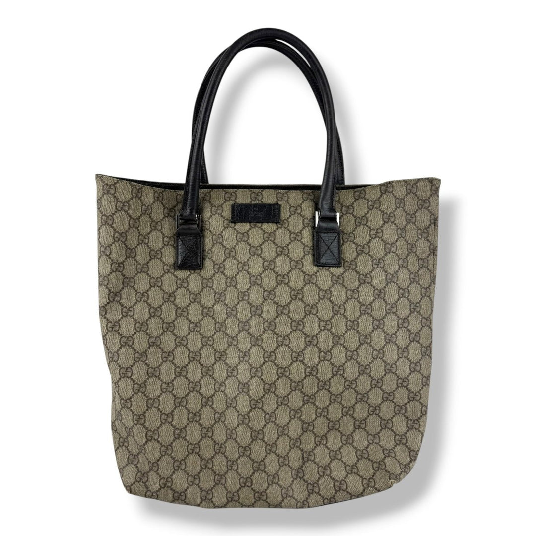 Gucci GG Canvas Beige / Brown Tote Bag - Lux Central