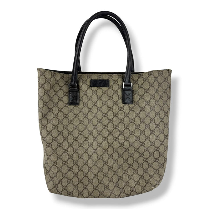 Gucci GG Canvas Beige / Brown Tote Bag - Lux Central