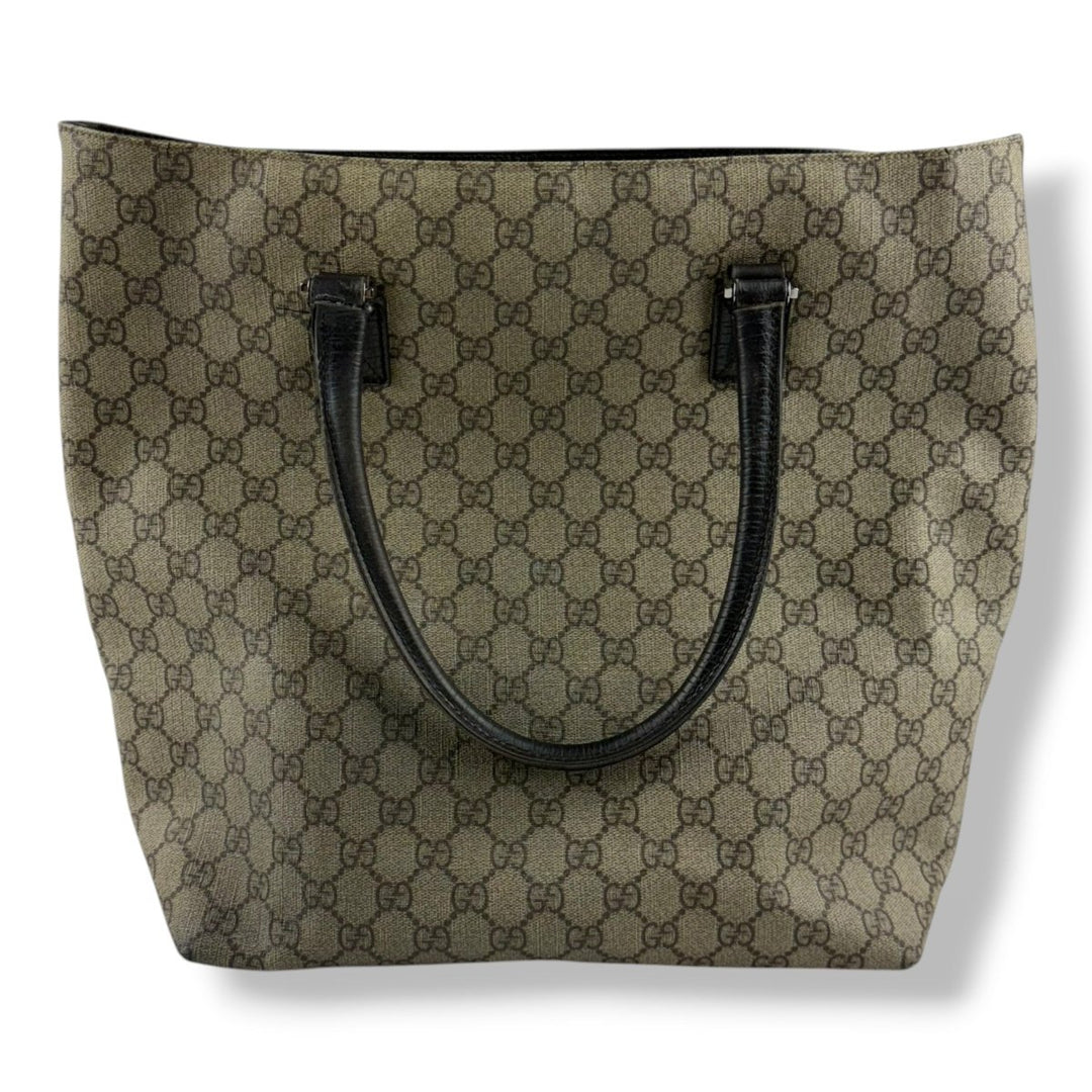 Gucci GG Canvas Beige / Brown Tote Bag - Lux Central