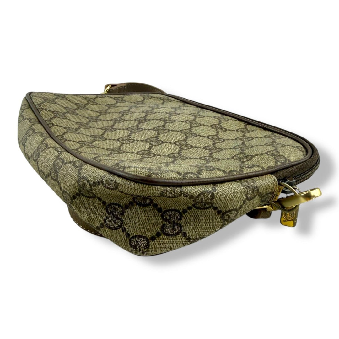 Gucci GG Canvas Beige Crossbody Bag - Lux Central