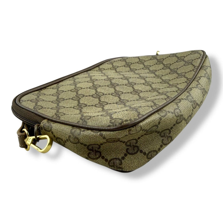 Gucci GG Canvas Beige Crossbody Bag - Lux Central