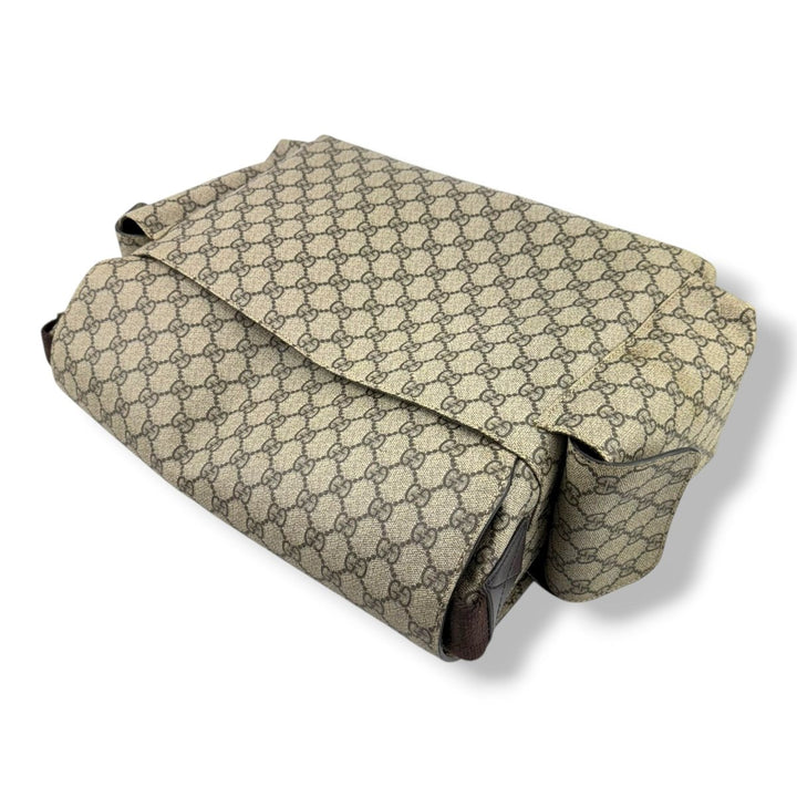 Gucci GG Canvas Beige Large Changing Bag - Lux Central