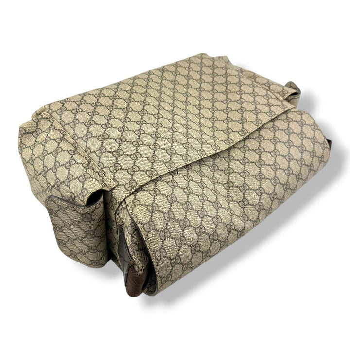Gucci GG Canvas Beige Large Changing Bag - Lux Central