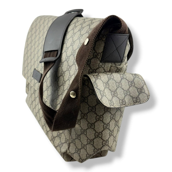 Gucci GG Canvas Beige Large Changing Bag - Lux Central