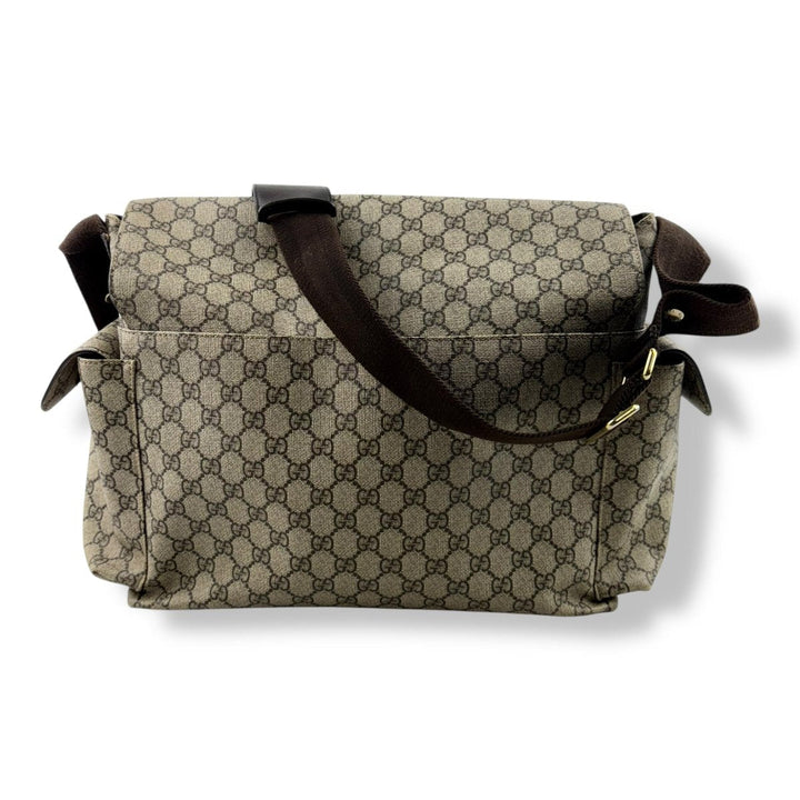 Gucci GG Canvas Beige Large Changing Bag - Lux Central