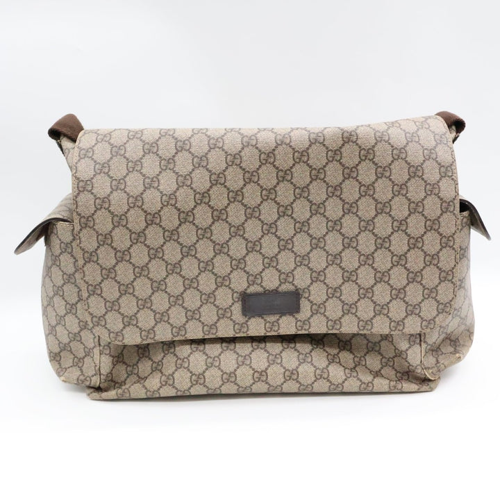 Gucci GG Canvas Beige Large Changing Bag - Lux Central