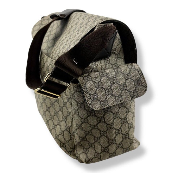 Gucci GG Canvas Beige Large Changing Bag - Lux Central