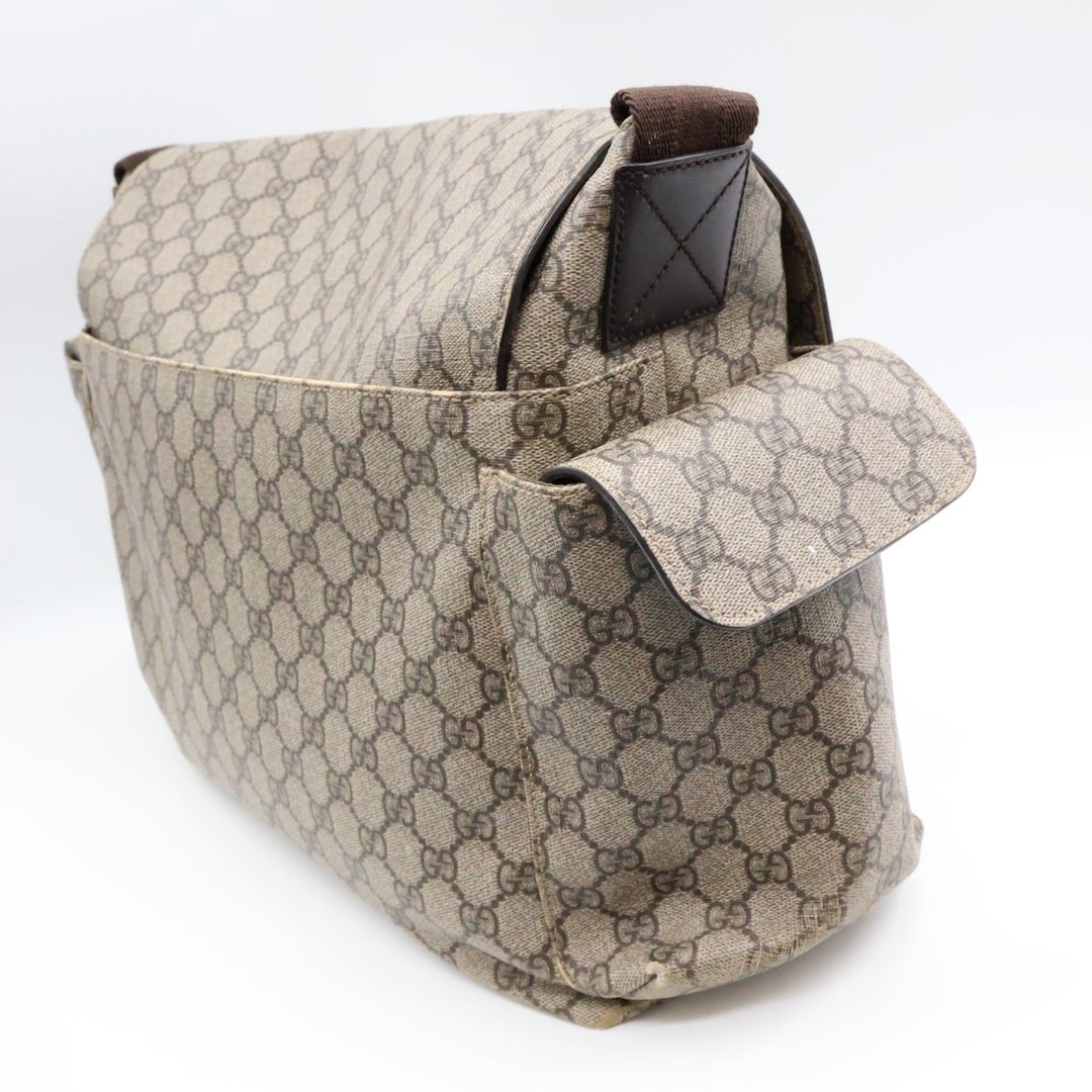 Gucci GG Canvas Beige Large Changing Bag - Lux Central