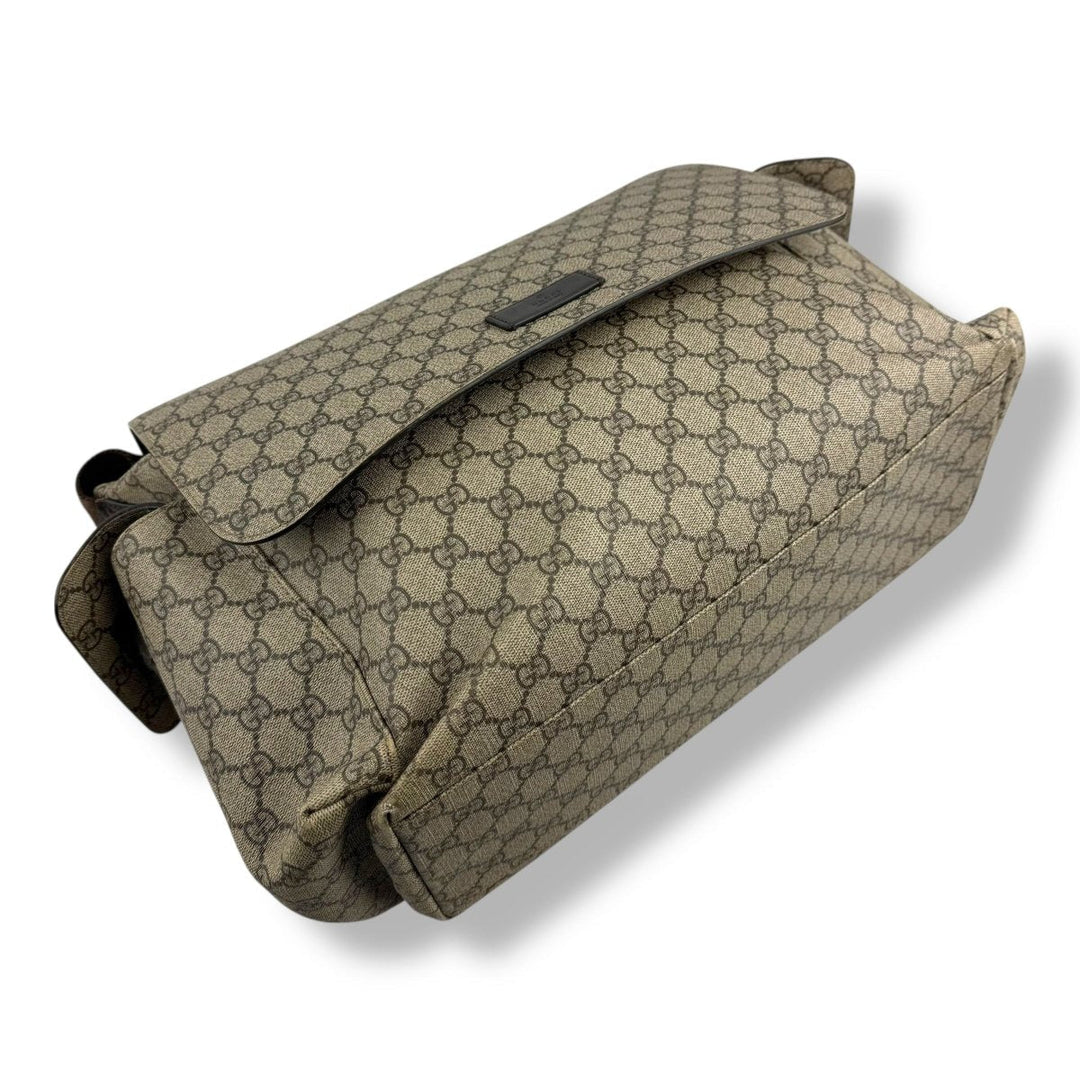 Gucci GG Canvas Beige Large Changing Bag - Lux Central