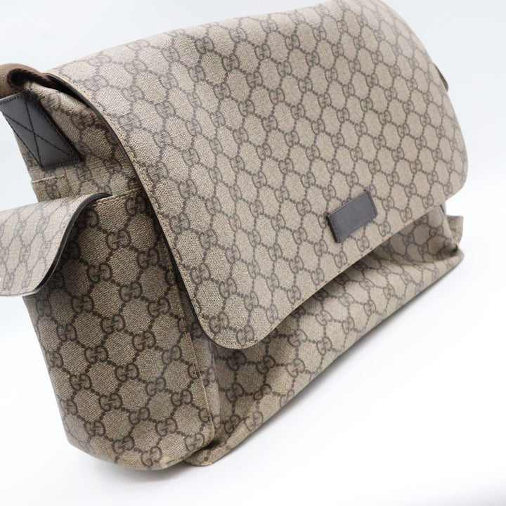 Gucci GG Canvas Beige Large Changing Bag - Lux Central