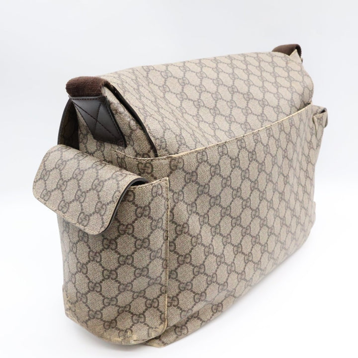 Gucci GG Canvas Beige Large Changing Bag - Lux Central