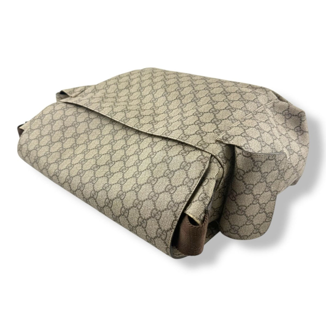Gucci GG Canvas Beige Large Changing Bag - Lux Central