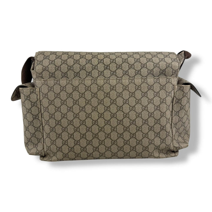 Gucci GG Canvas Beige Large Changing Bag - Lux Central