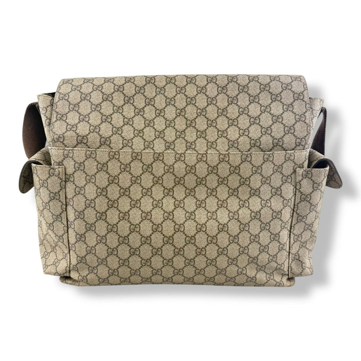 Gucci GG Canvas Beige Large Changing Bag - Lux Central