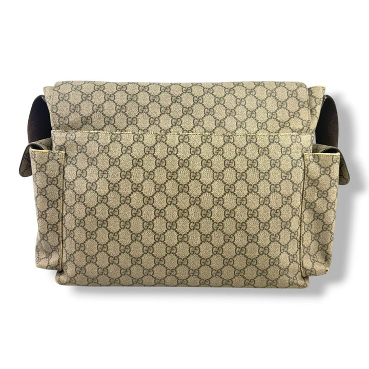 Gucci GG Canvas Beige Large Changing Bag - Lux Central