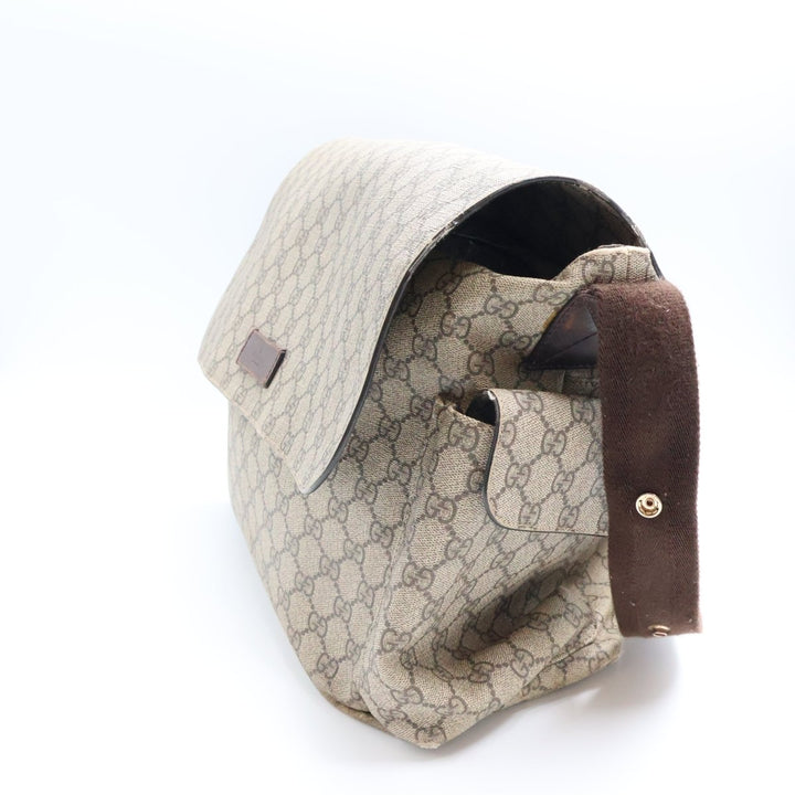 Gucci GG Canvas Beige Large Changing Bag - Lux Central