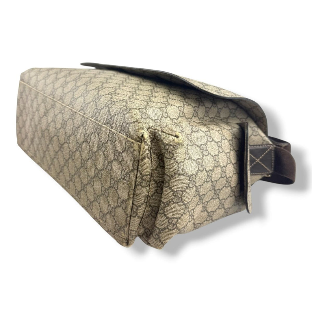 Gucci GG Canvas Beige Large Changing Bag - Lux Central