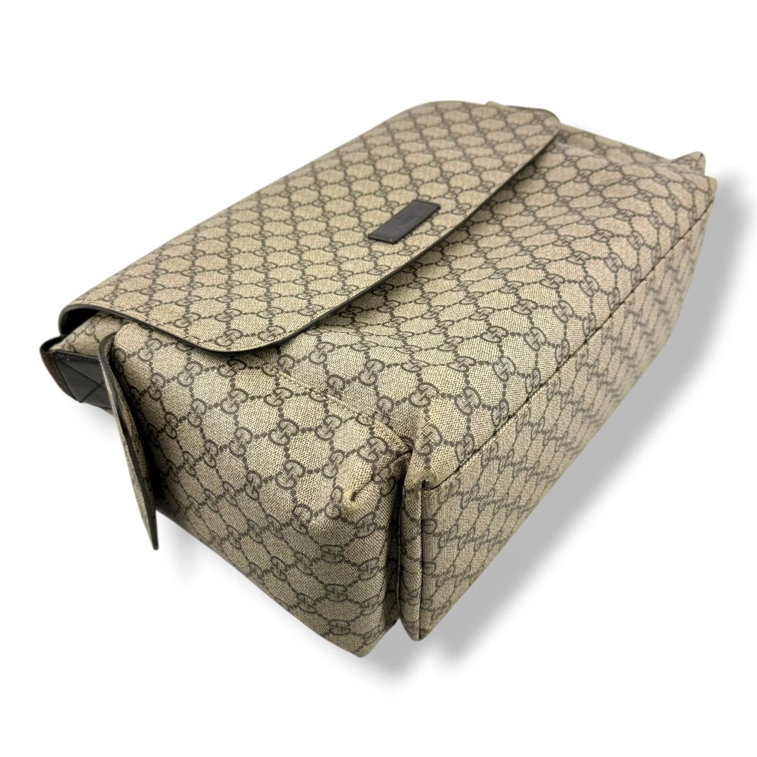 Gucci GG Canvas Beige Large Changing Bag - Lux Central