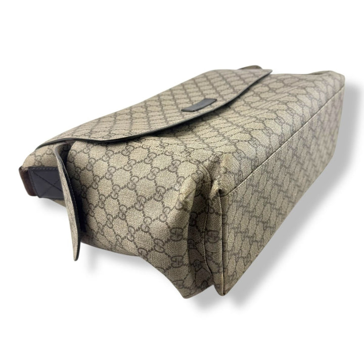Gucci GG Canvas Beige Large Changing Bag - Lux Central