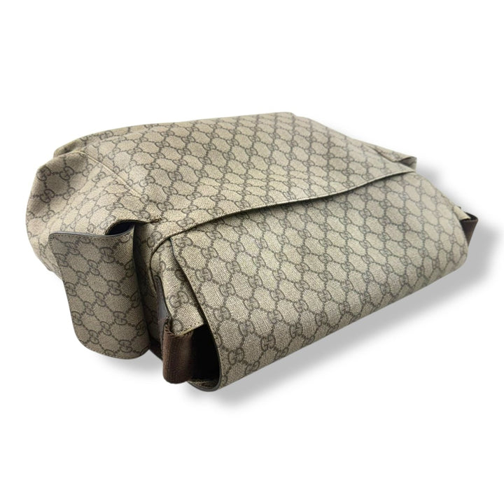 Gucci GG Canvas Beige Large Changing Bag - Lux Central