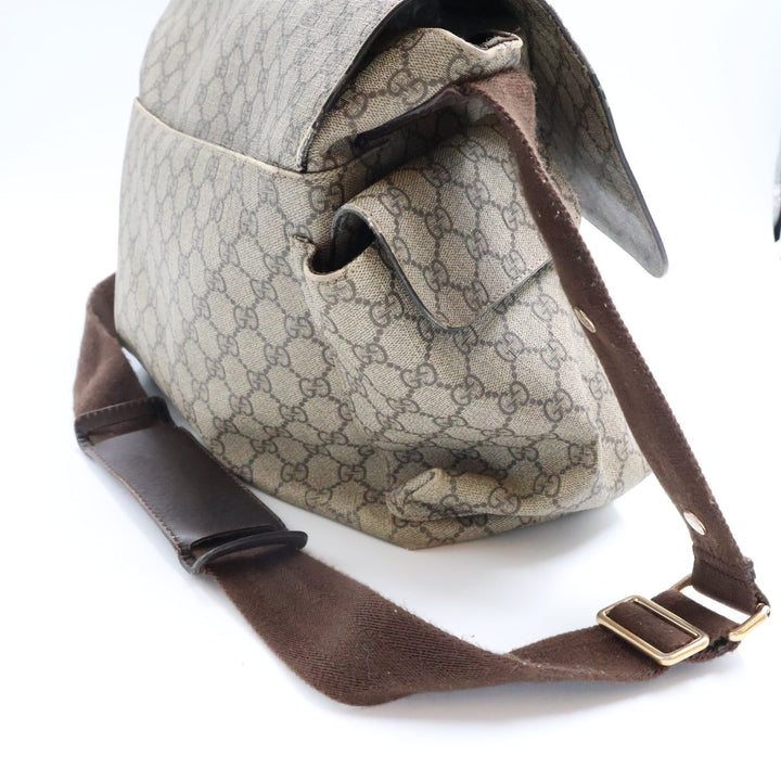 Gucci GG Canvas Beige Large Changing Bag - Lux Central