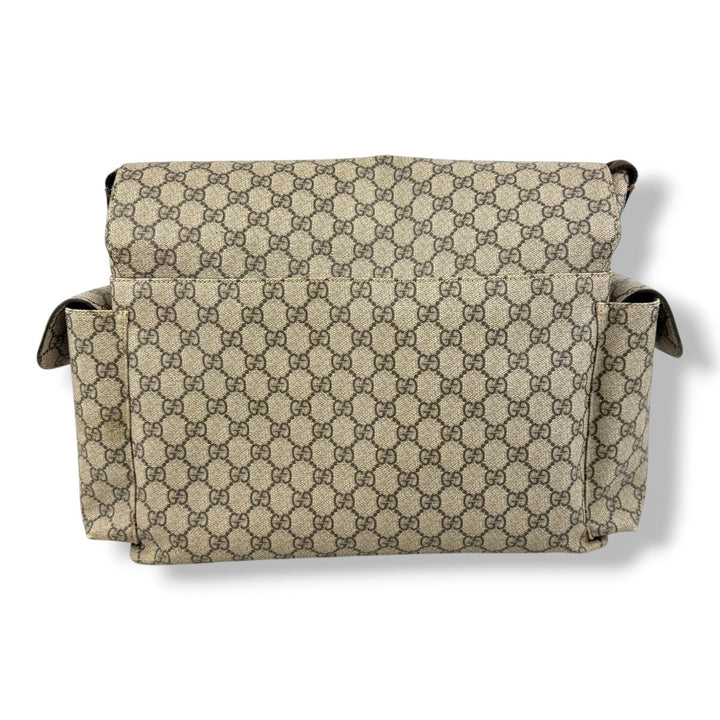 Gucci GG Canvas Beige Large Changing Bag - Lux Central