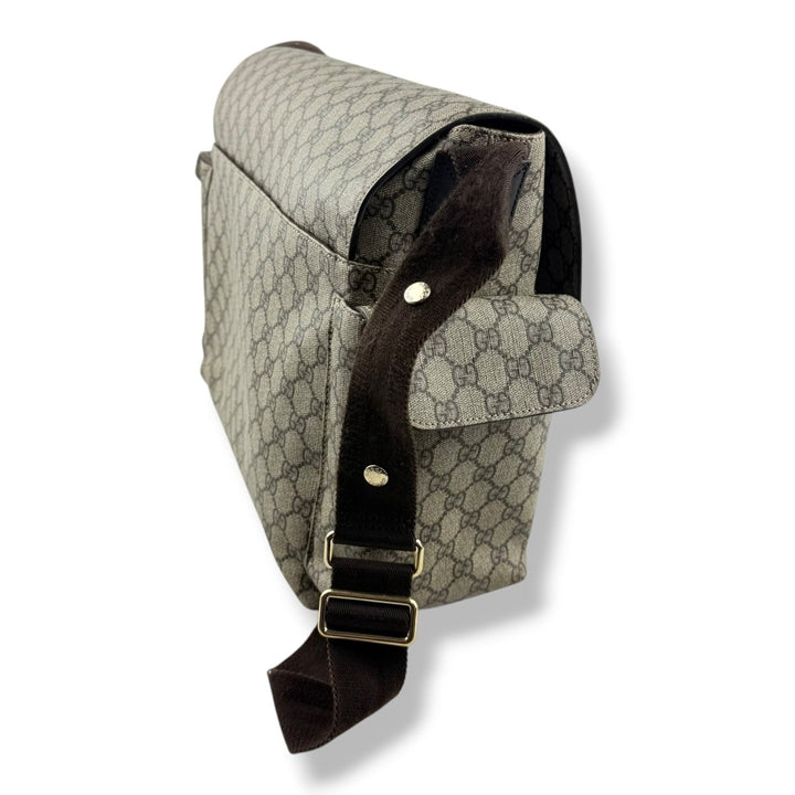 Gucci GG Canvas Beige Large Changing Bag - Lux Central