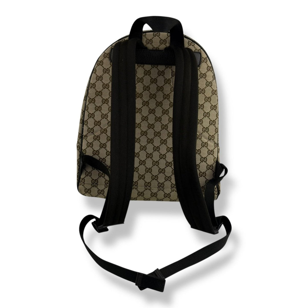 Gucci GG Canvas Beige Monogram Backpack - Lux Central