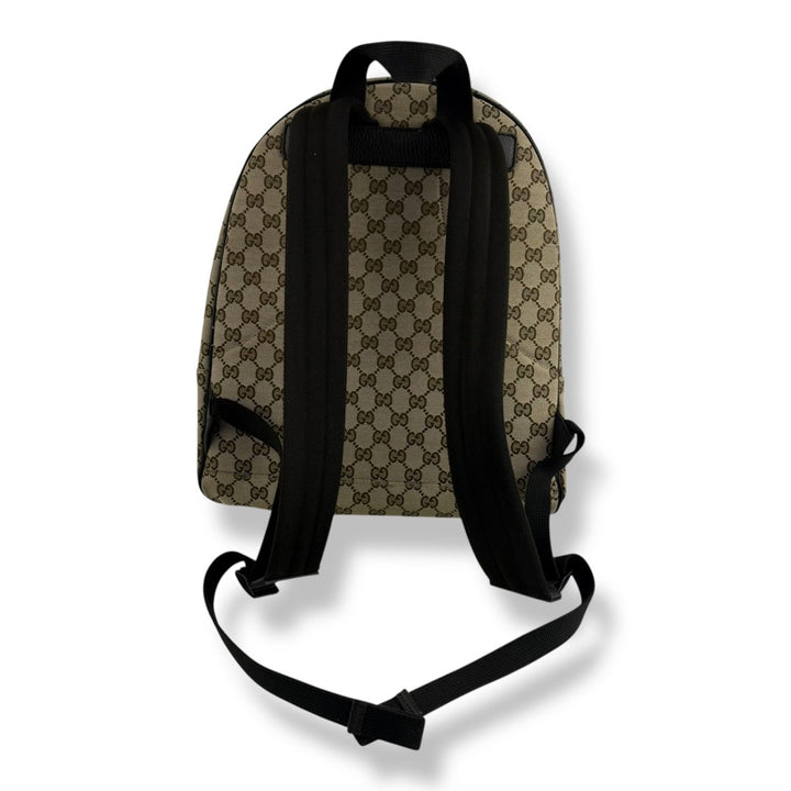 Gucci GG Canvas Beige Monogram Backpack - Lux Central