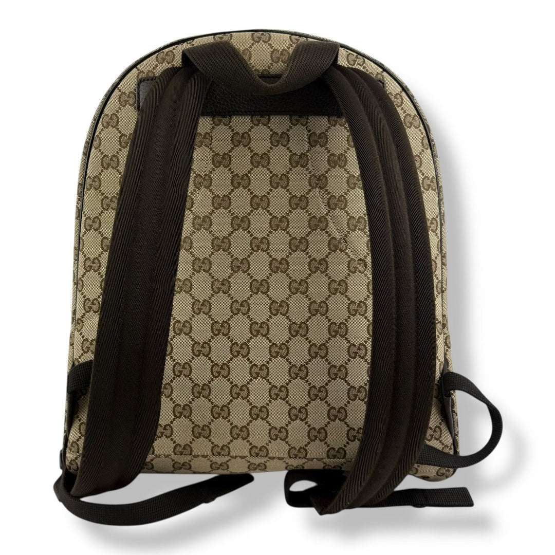 Gucci GG Canvas Beige Monogram Backpack - Lux Central