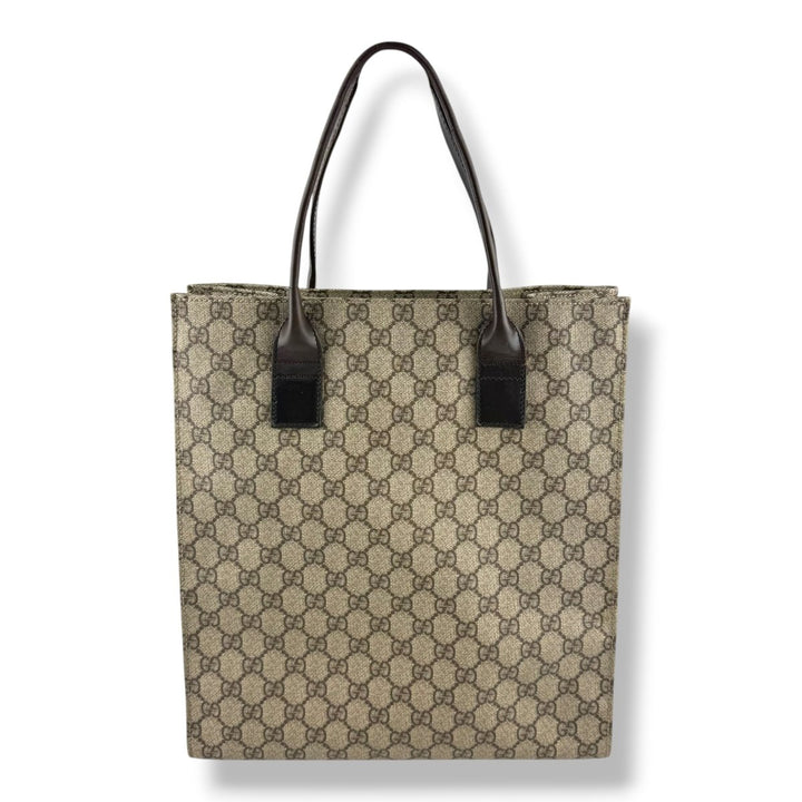 Gucci GG Canvas Beige Tote Bag - Lux Central
