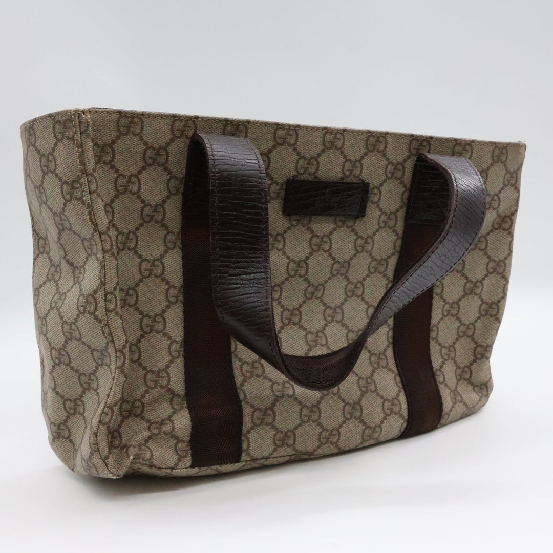 Gucci GG Canvas Beige Tote Bag - Lux Central
