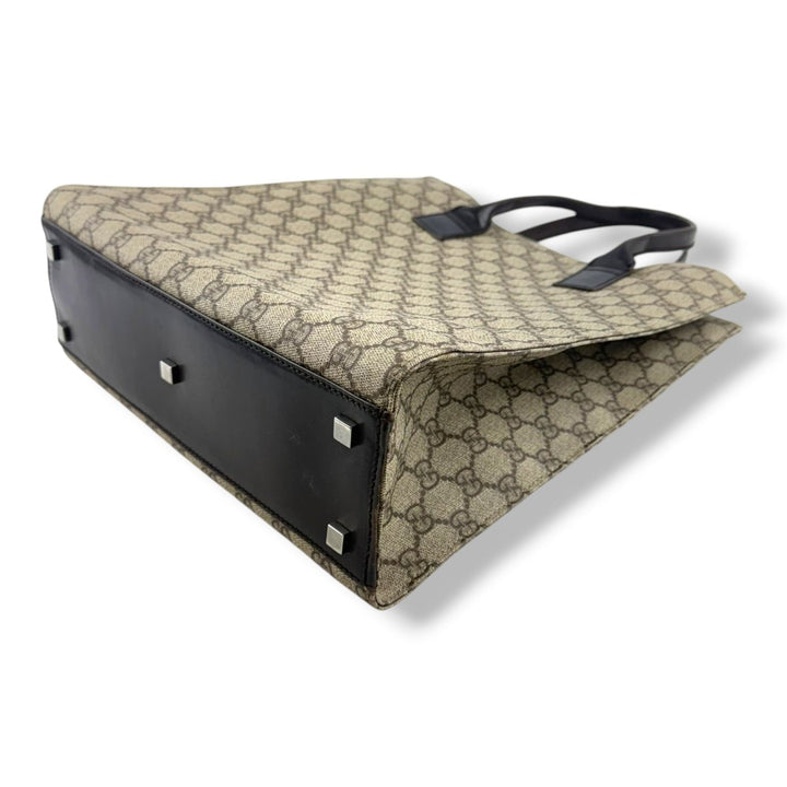 Gucci GG Canvas Beige Tote Bag - Lux Central