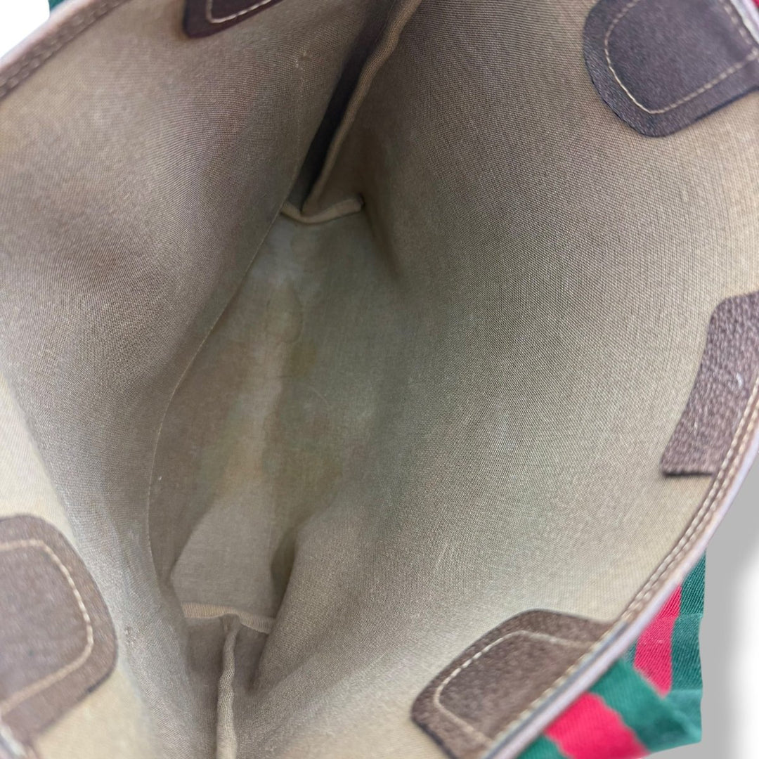 Gucci GG Canvas Beige Tote Bag - Lux Central