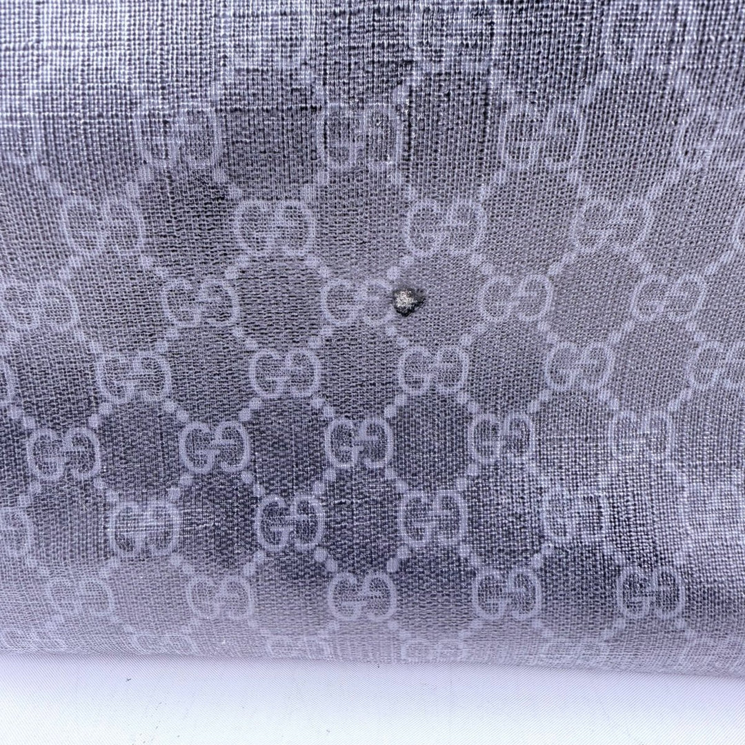 Gucci GG Canvas Black Supreme Monogram Large Baby Changing Bag - Lux Central