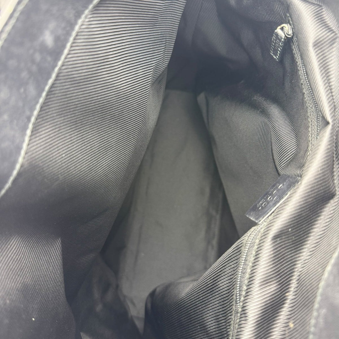 Gucci GG Canvas Black Tote Bag - Lux Central