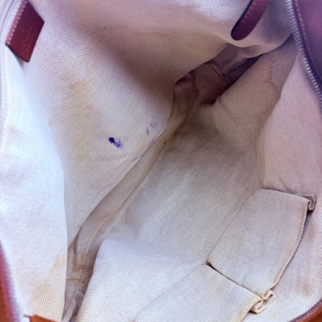 Gucci GG Canvas Monogram Brown/Beige Tote Handbag - Lux Central