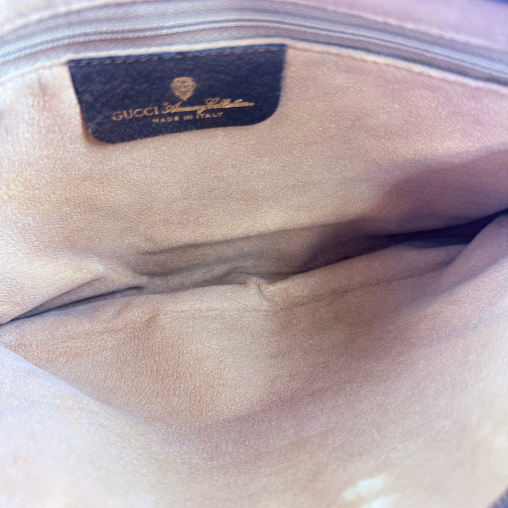 Gucci GG Canvas Web Sherry Line Shoulder Bag - Lux Central