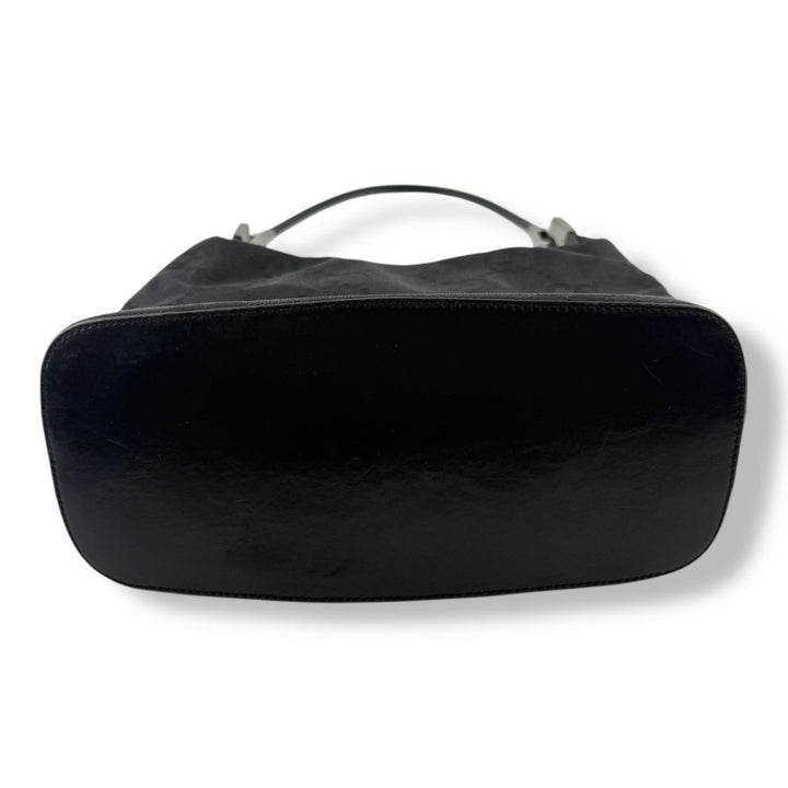 Gucci GG Cloth Monogram Black Soho Hobo Handbag - Lux Central