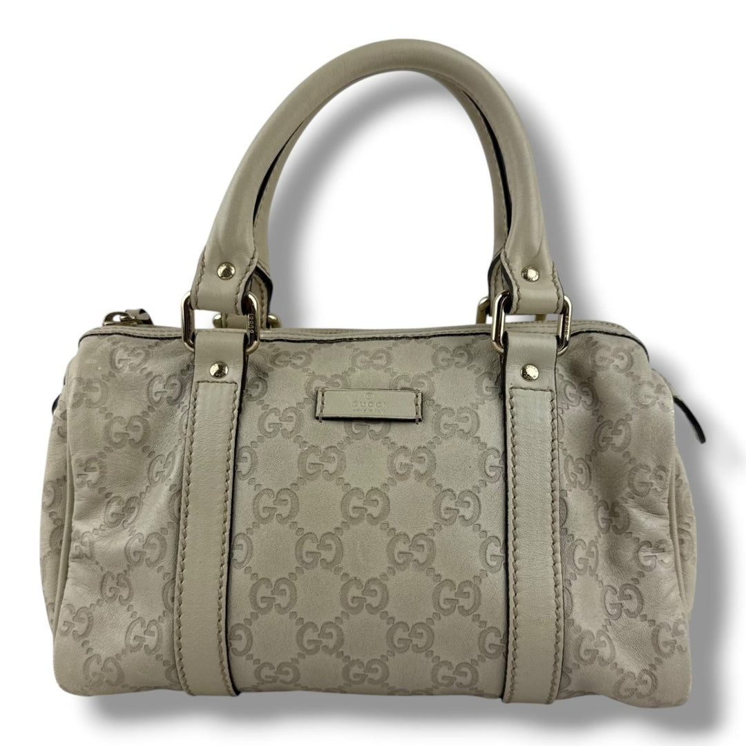 Gucci GG Cream Mini Boston - Lux Central